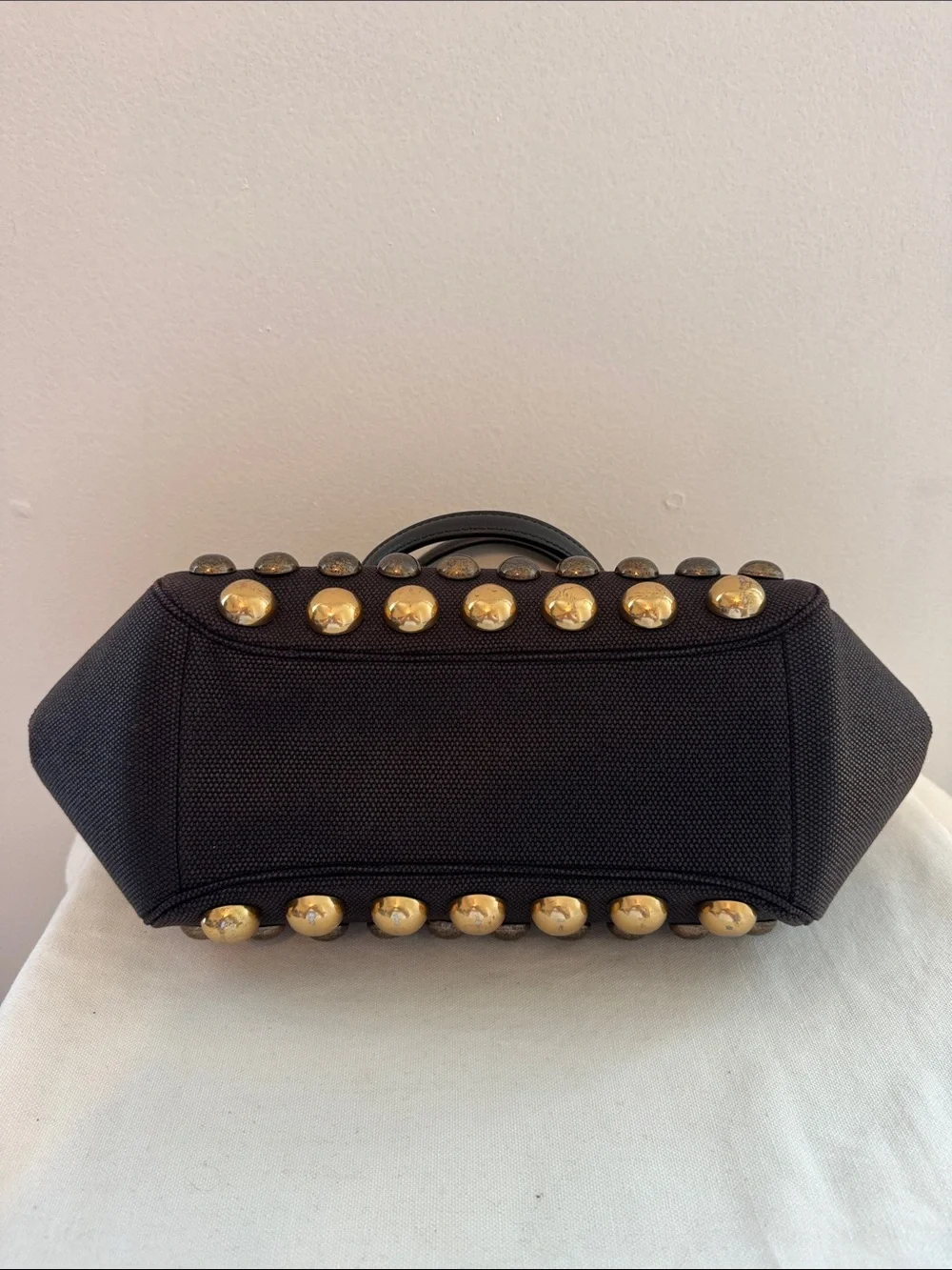 Marc by Marc Jacobs Thunderdome Studded Doctor Bag in Canvas